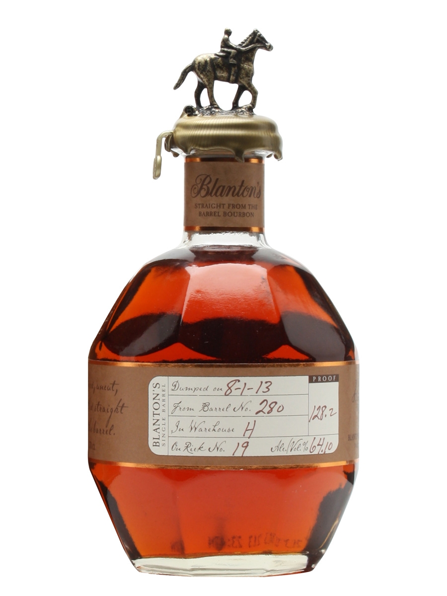 Blanton's straight from the barrel